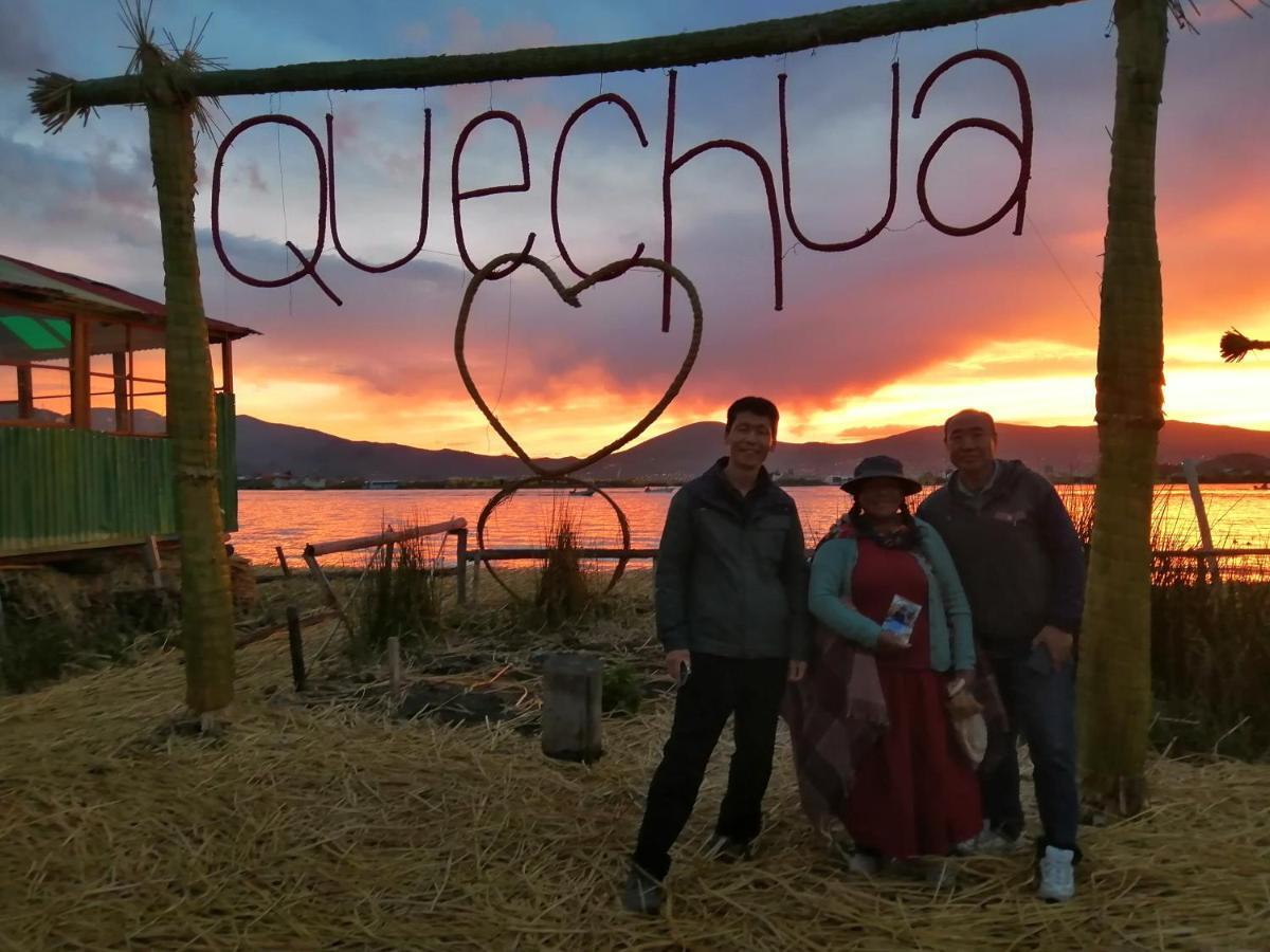 Uros Lodge Lover Titiqaqa Puno Kültér fotó